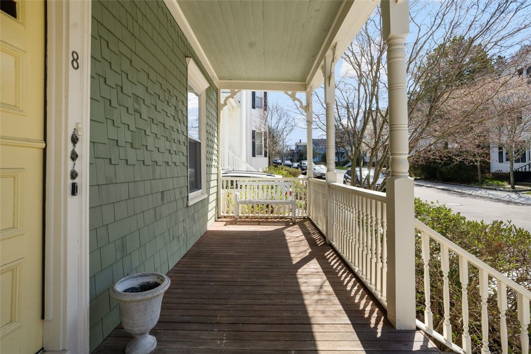 8 Everett Street, Unit 2 Newport, RI 02840 - Photo 5 of 29 Front porch