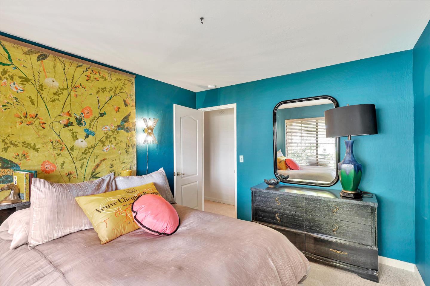 1660 Eberts Drive San Martin, CA 95046 - Photo 20 of 77 a bedroom with a bed and wooden floor