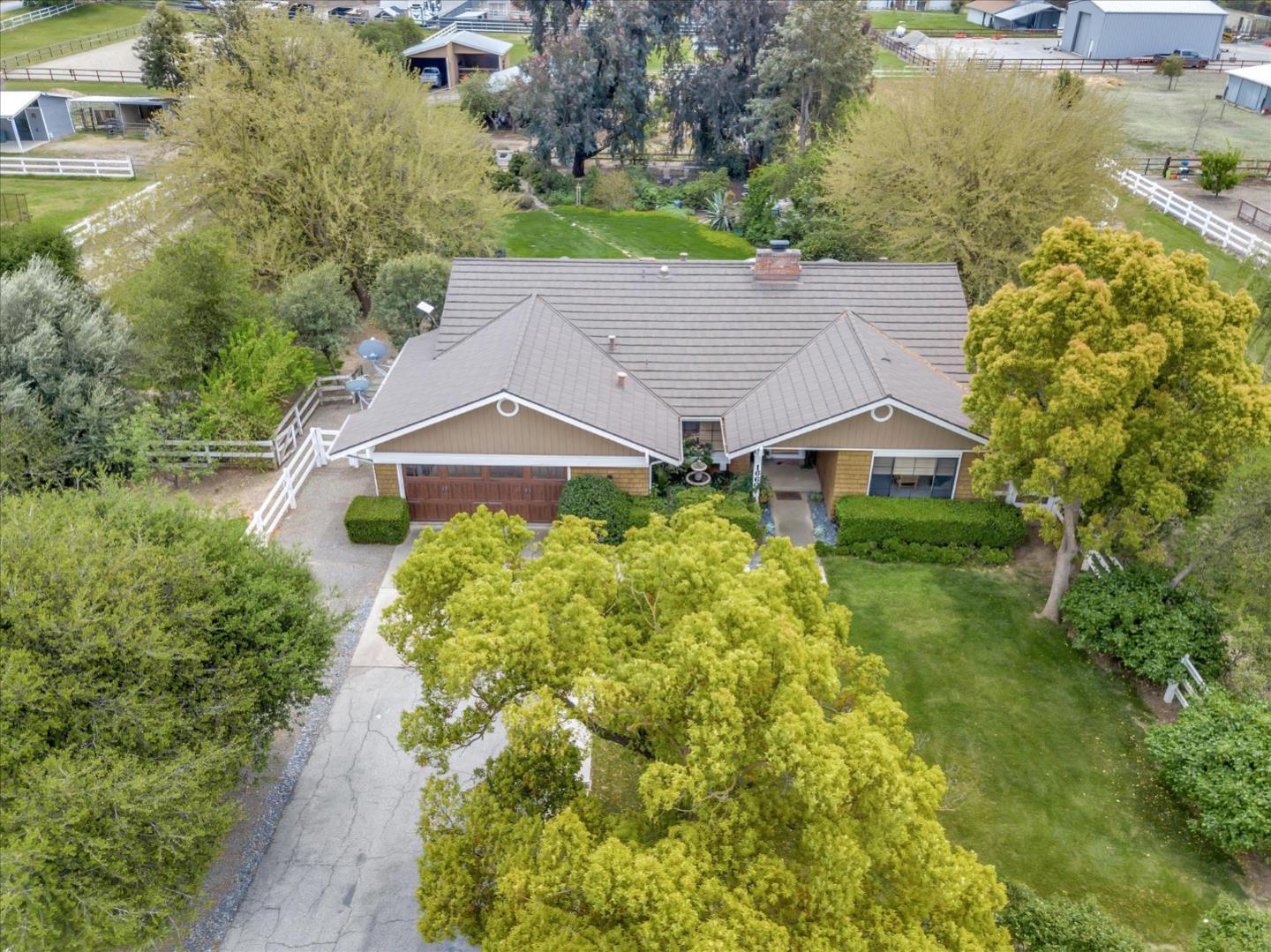1660 Eberts Drive San Martin, CA 95046 - Photo 67 of 77 an aerial view of a house with a yard