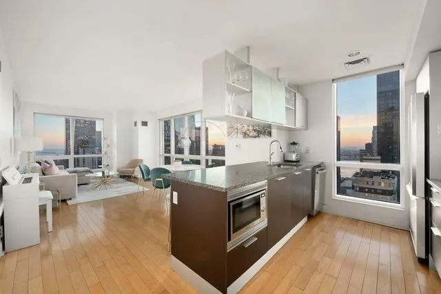 a view of a balcony with city view