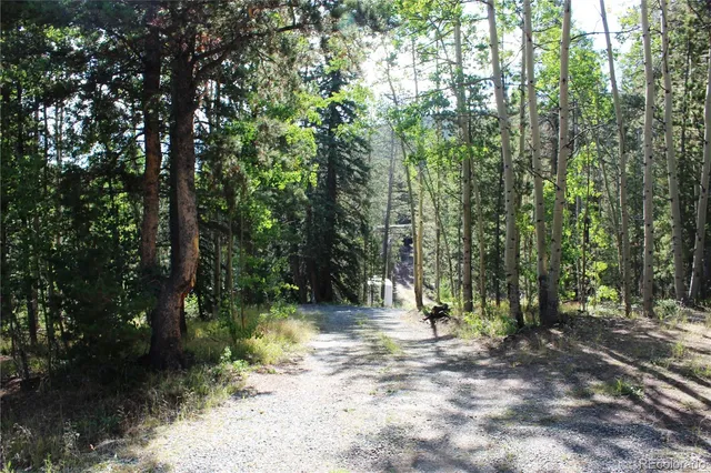 a view of outdoor space with trees
