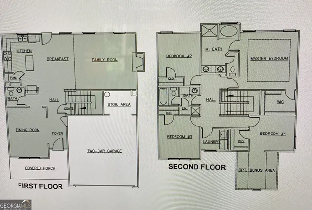 view of a bathroom with mirror gate