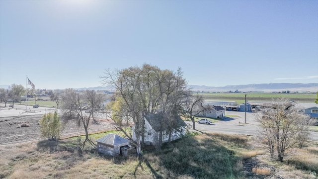650 North State Street Preston, ID 83263 - Photo 10 of 14 Aerial view of sparsely populated area with mountains