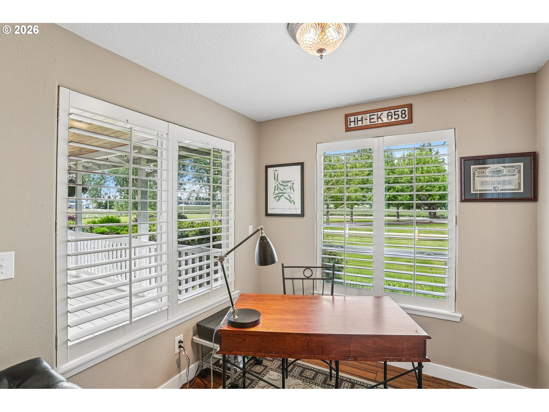298 Roberson Road Woodland, WA 98674 - Photo 11 of 48 a view of a dining room with furniture window and outside view