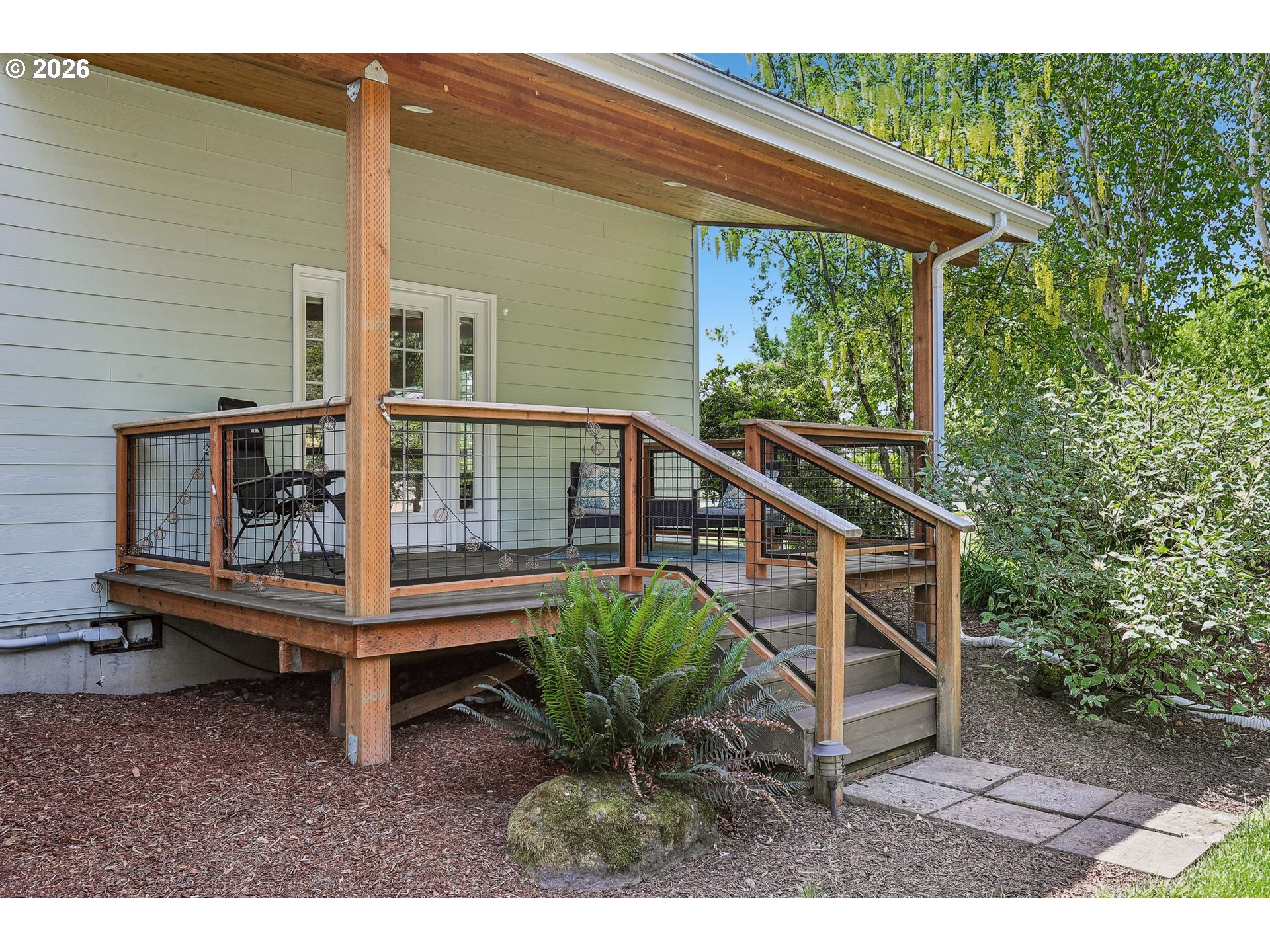 298 Roberson Road Woodland, WA 98674 - Photo 24 of 48 a view of a house with a deck
