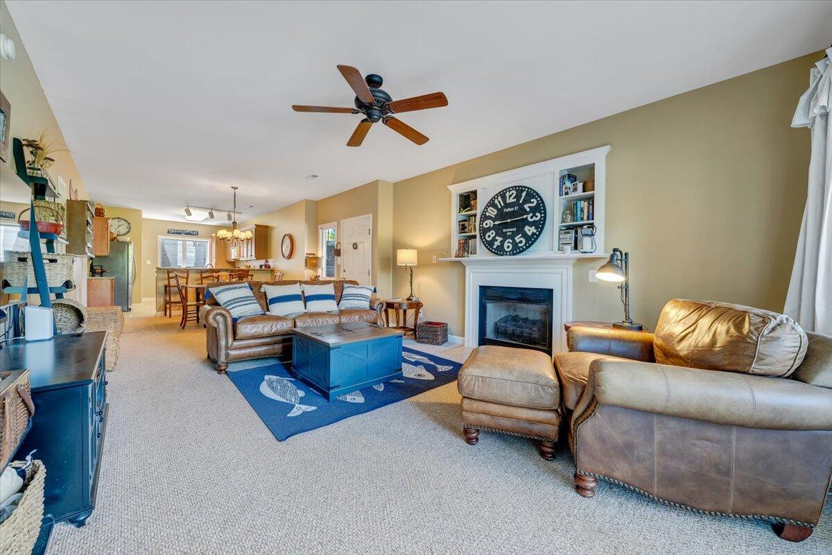 1209 Mariners Way, Unit 69 Huddleston, VA 24104 - Photo 7 of 72 a living room with furniture and a fireplace