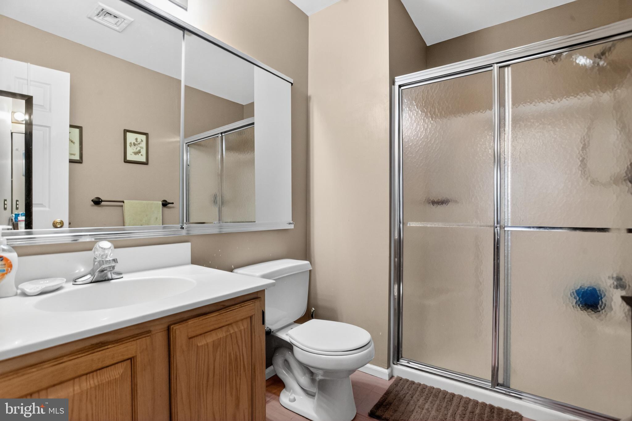 149 Chalkboard Court Moorestown, NJ 08057 - Photo 16 of 19 a bathroom with a sink toilet and shower