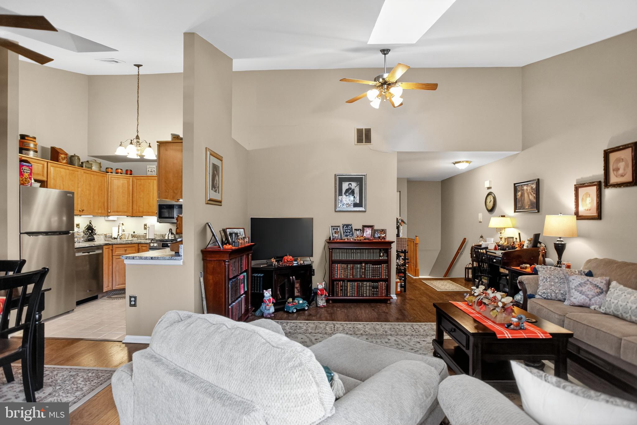 149 Chalkboard Court Moorestown, NJ 08057 - Photo 5 of 19 a living room with furniture and a flat screen tv