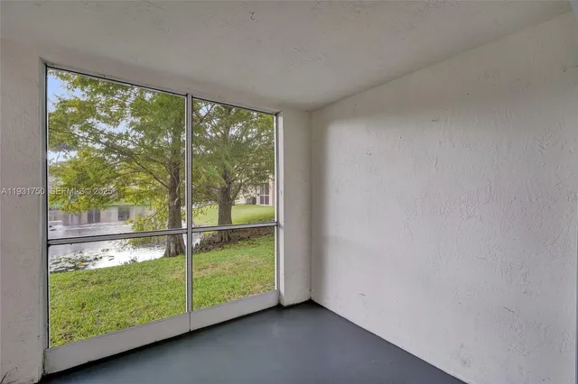 a view of front door