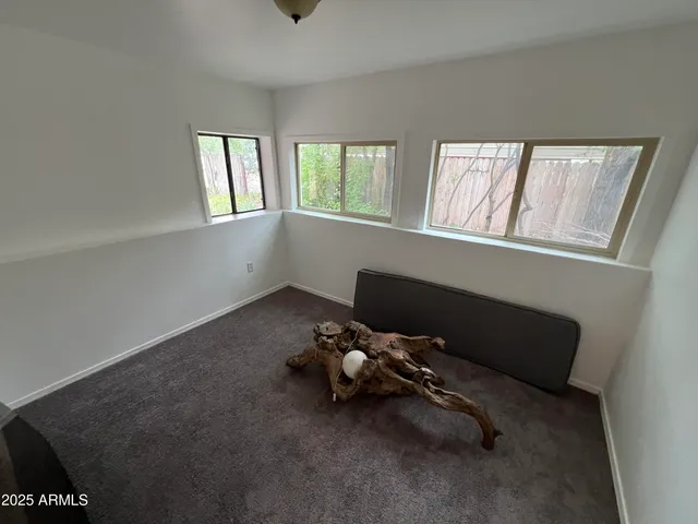 a room with a window