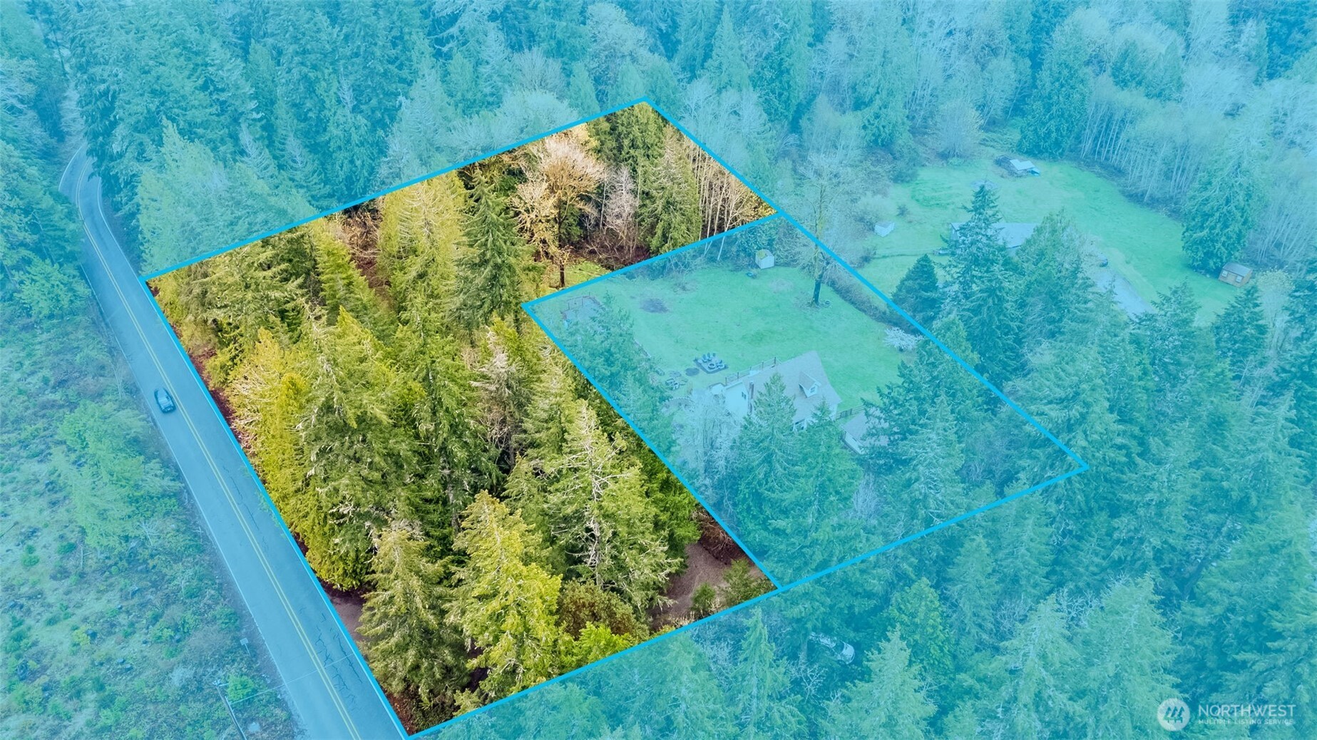 680 Highway 302 Allyn, WA 98524 - Photo 2 of 11 a view of a backyard