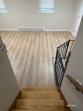 a view of wooden floor