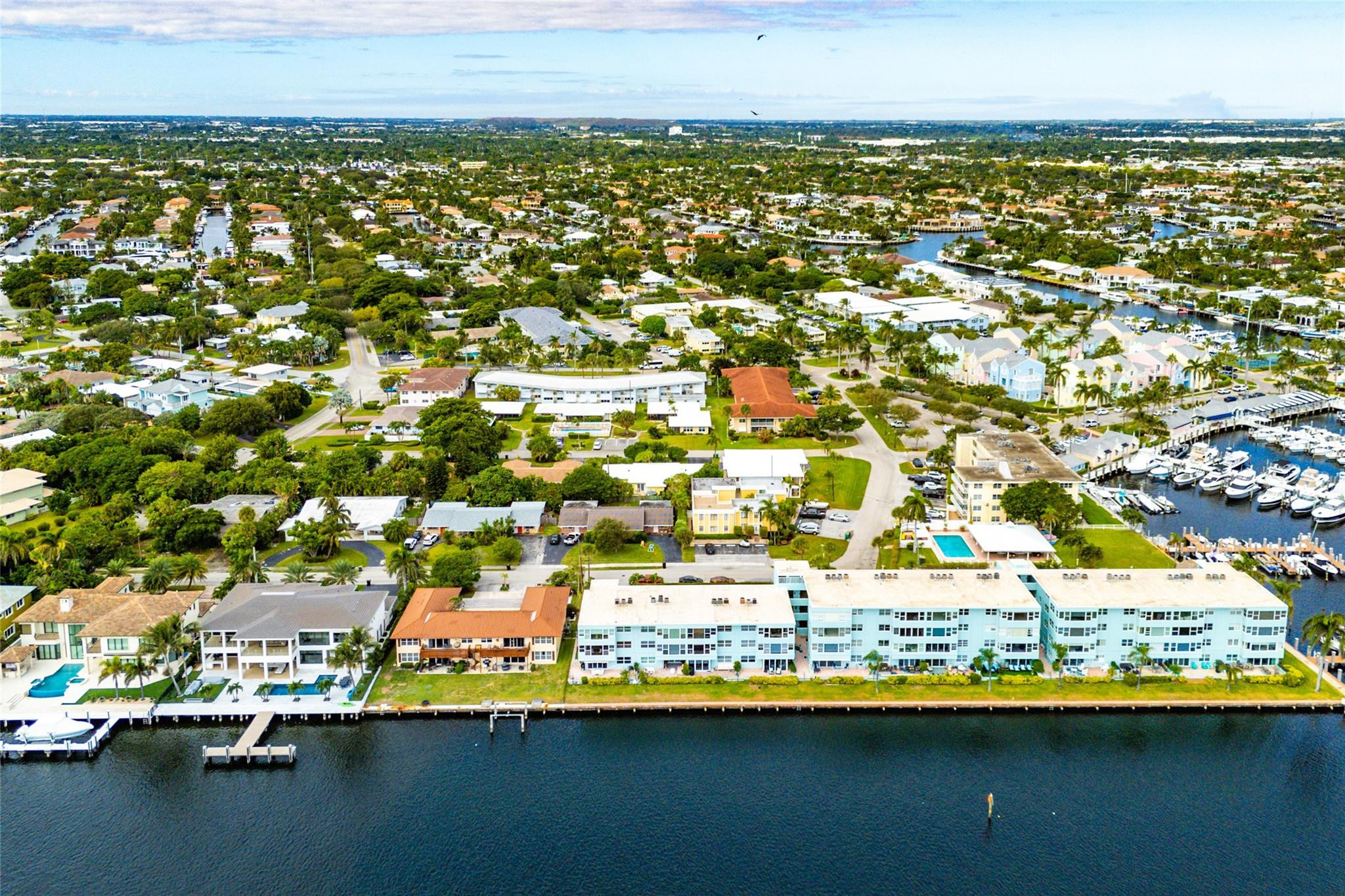 2758 Northeast 30th Avenue, Unit 1A Lighthouse Point, FL 33064 - Photo 18 of 48 a view of a city