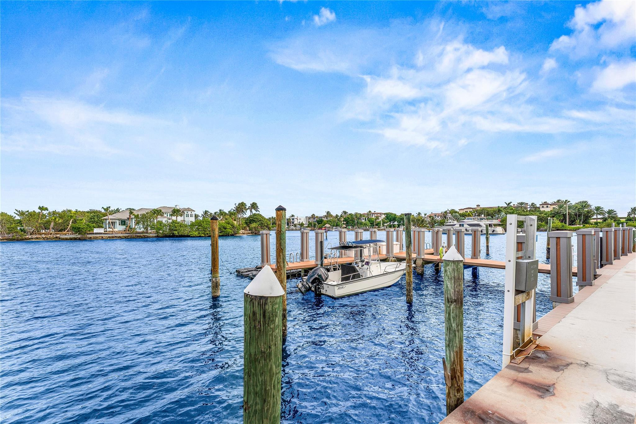 2758 Northeast 30th Avenue, Unit 1A Lighthouse Point, FL 33064 - Photo 43 of 48 a view of a lake with a mountain view