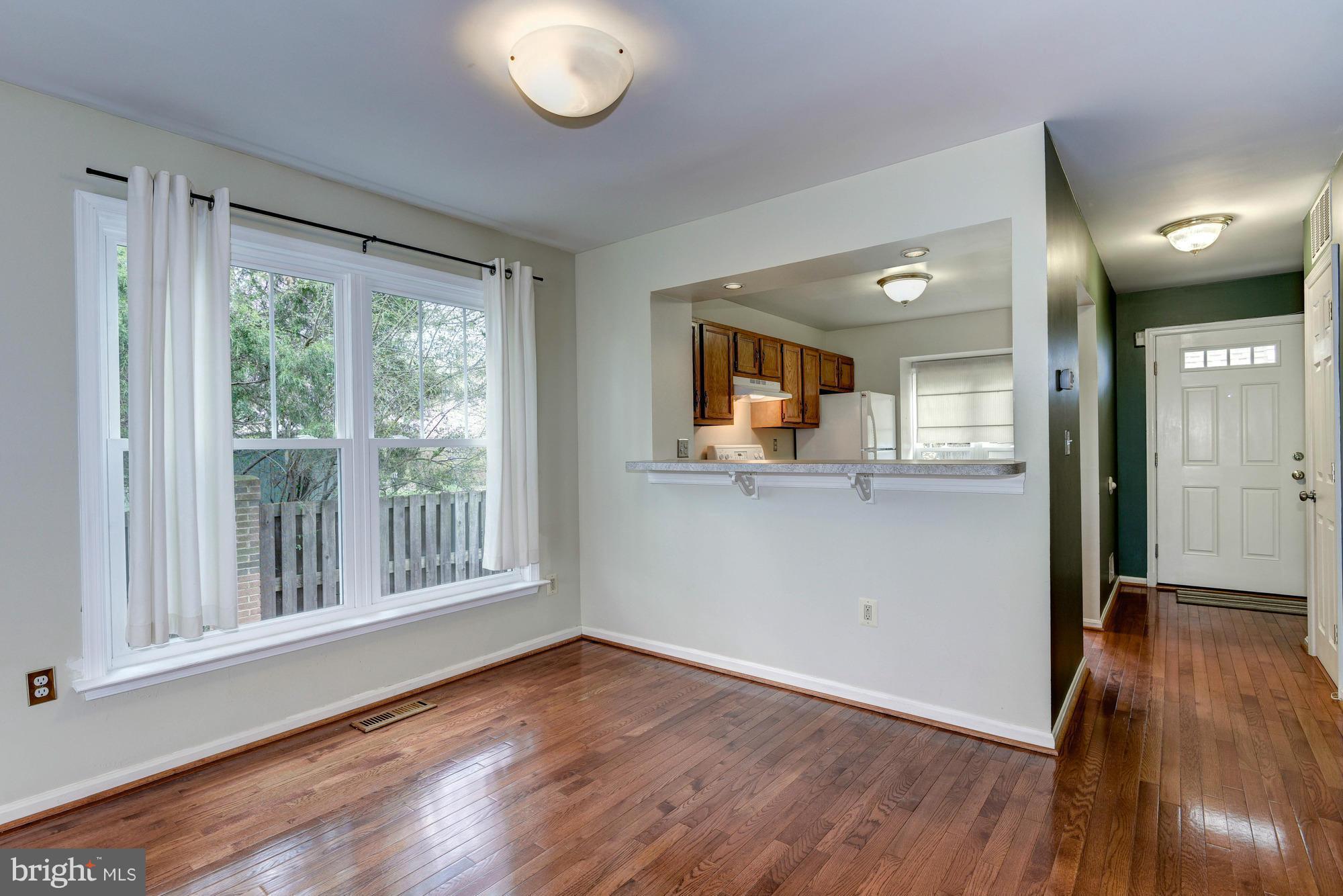 Dining Room with Pass Through to Kitchen