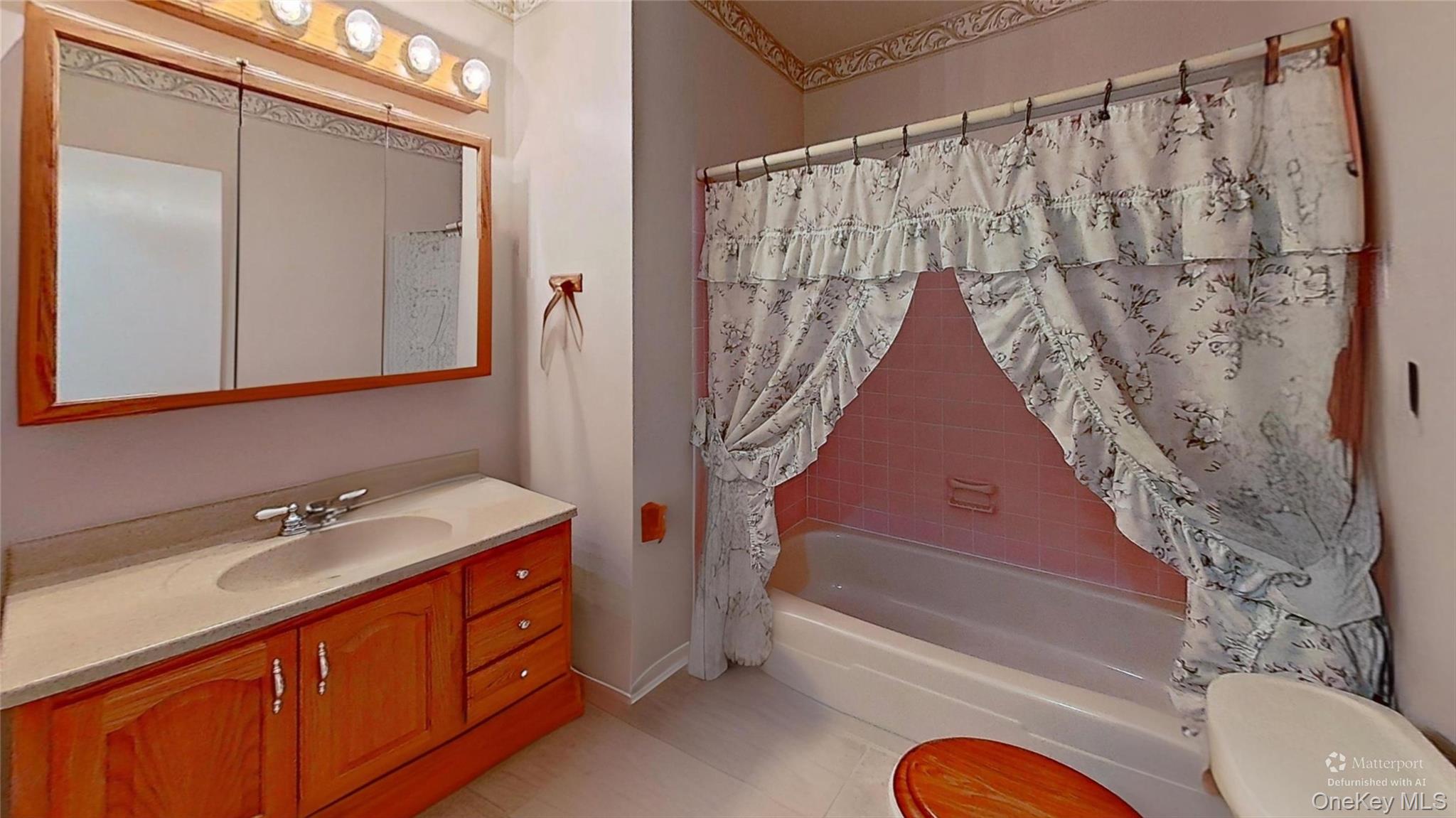 347 Miller Place Road Miller Place, NY 11764 - Photo 11 of 29 The hallway main bathroom!