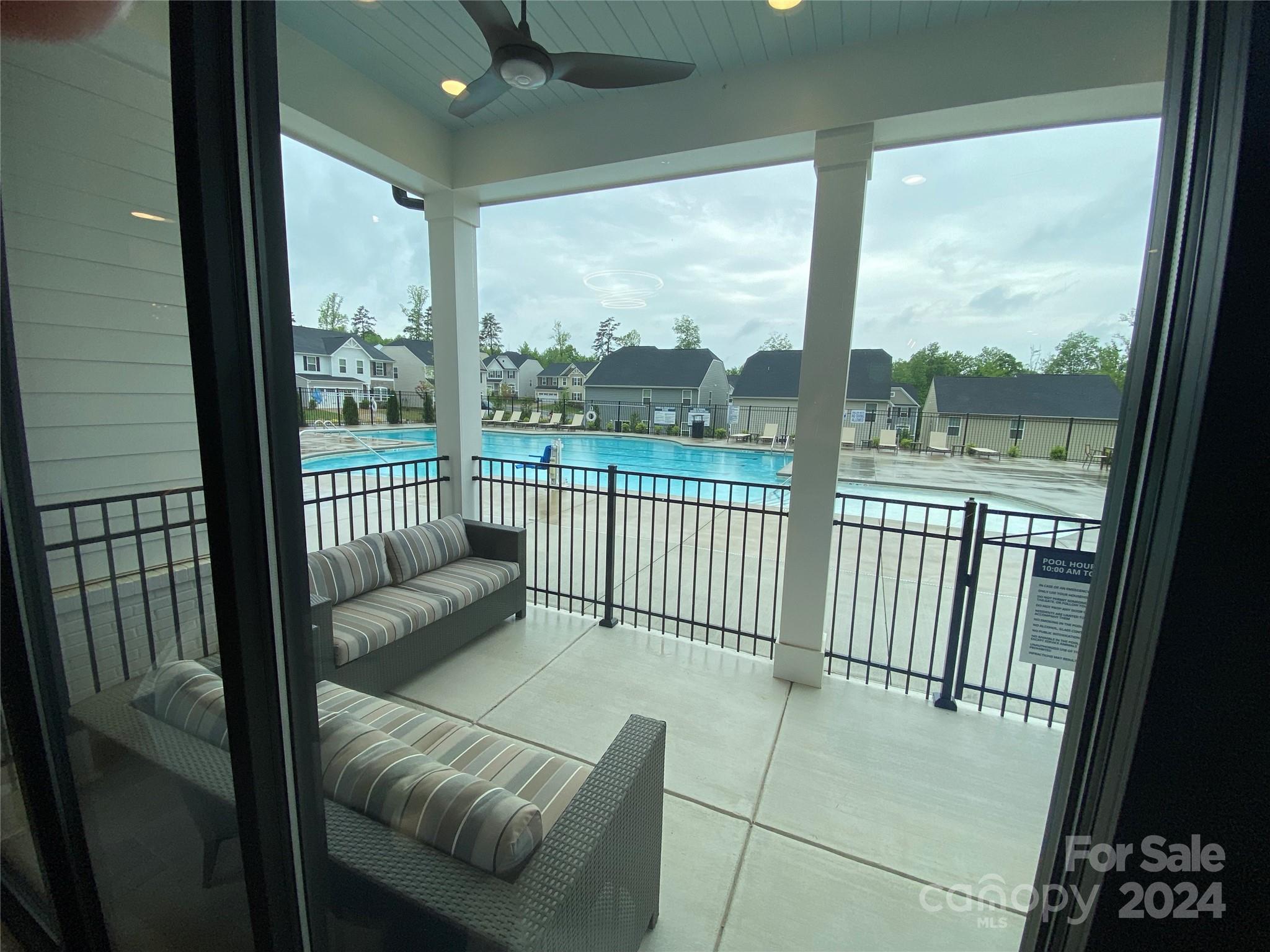 765 Hazel Way Denver, NC 28037 - Photo 28 of 35 a view of a balcony with furniture