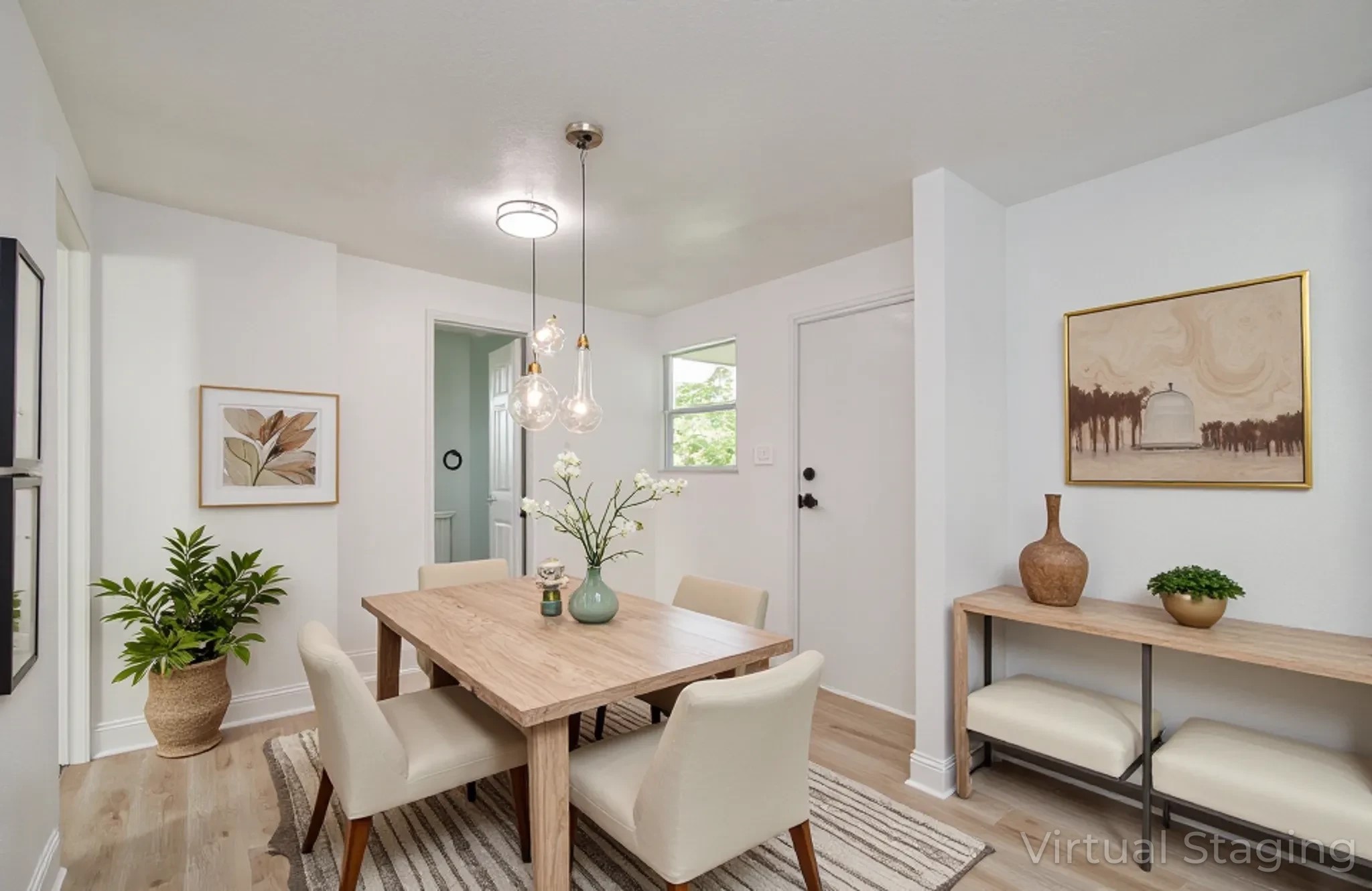 10309 Wiggins Street Houston, TX 77029 - Photo 13 of 32 a view of a dining room with furniture and chandelier