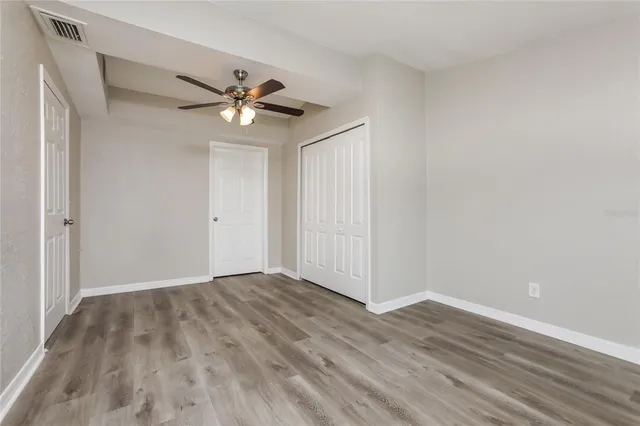 wooden floor in an empty room