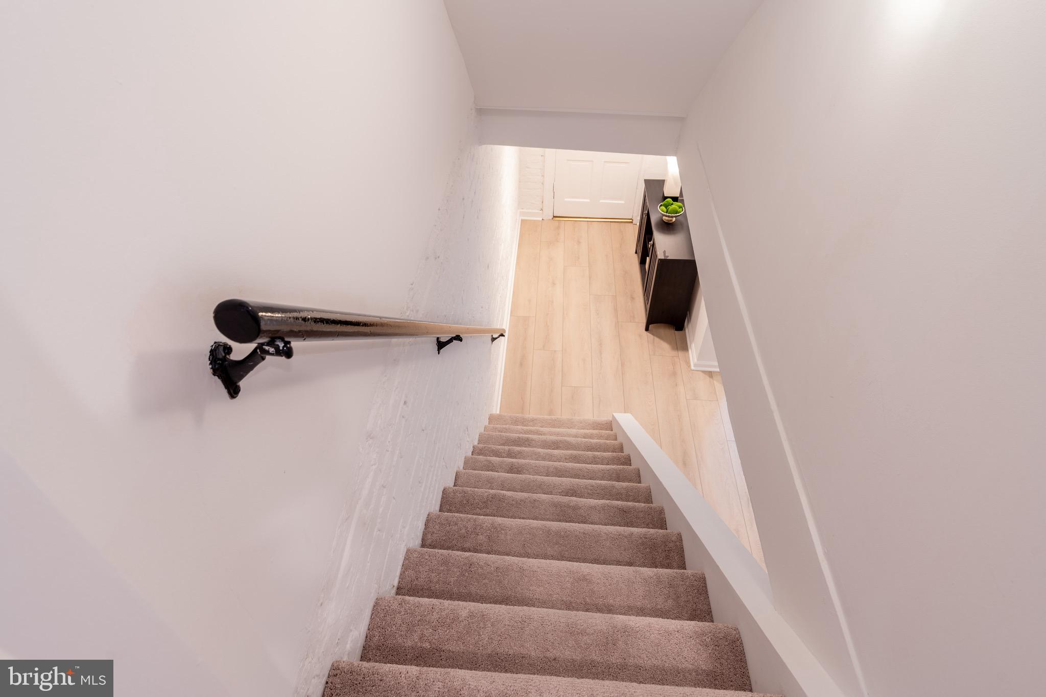 1683 35th Street Northwest Washington, DC 20007 - Photo 26 of 35 Heading Downstairs