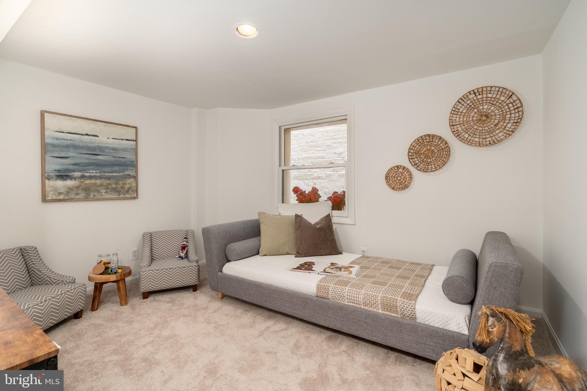 1683 35th Street Northwest Washington, DC 20007 - Photo 33 of 35 Lower Level Bedroom 6