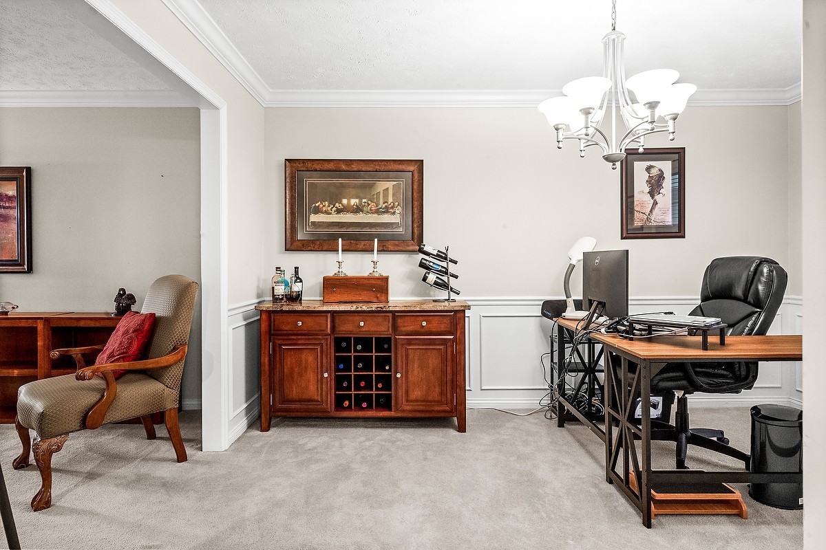 2985 Bear Claw Street Normal, IL 61761 - Photo 28 of 51 a view of a workspace with furniture
