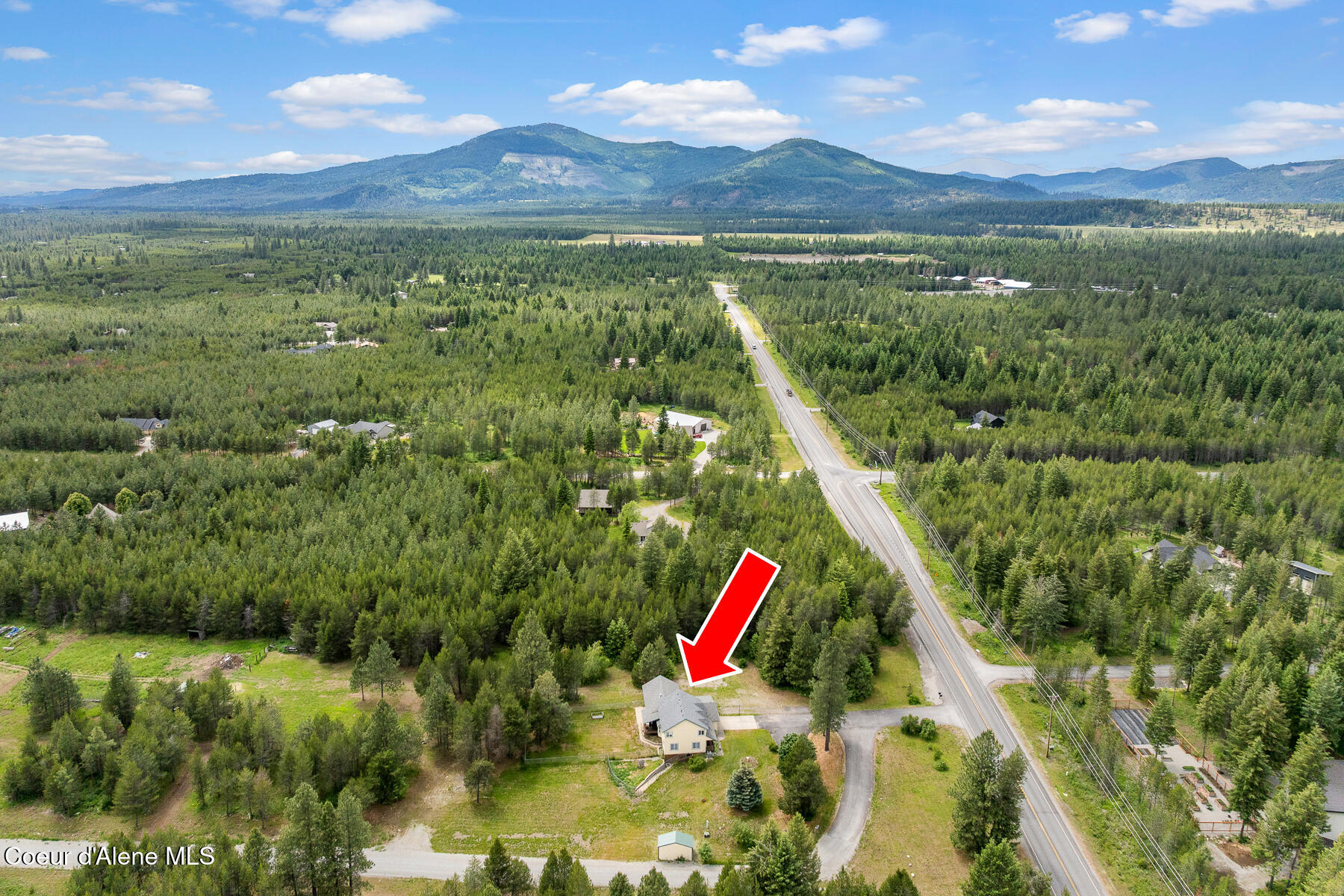 880 East Chilco Road Rathdrum, ID 83858 - Photo 5 of 63 Aerial_880EChilcoRd-9_Arrow