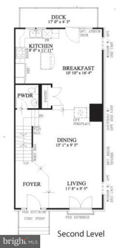 11610 Leesborough Circle, Unit 18 Silver Spring, MD 20902 - Photo 9 of 10 Floor Plan #2