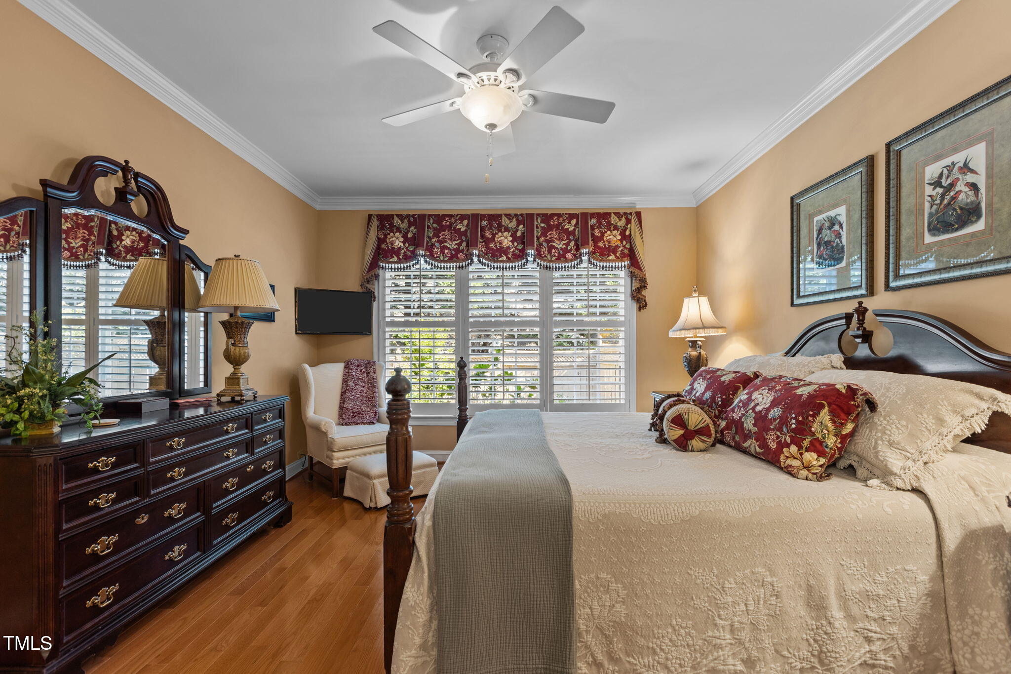 206 Nouveau Avenue Raleigh, NC 27615 - Photo 36 of 61 a bedroom with two beds and a large window