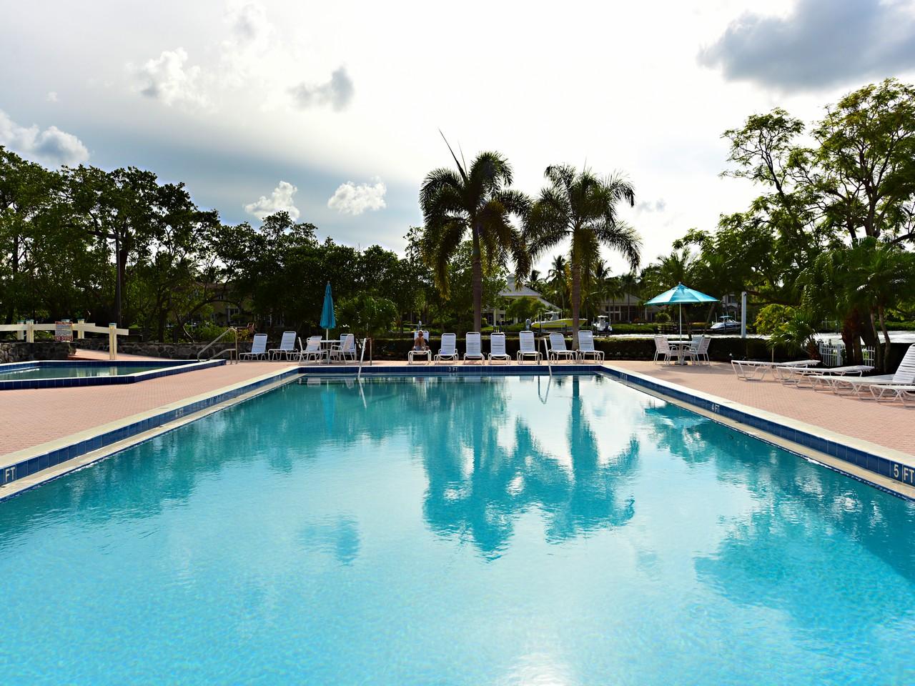 9170 Southeast Riverfront Terrace, Unit E Tequesta, FL 33469 - Photo 26 of 26 RB pool 2