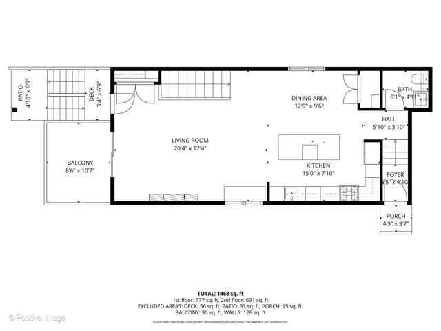 $565,000 | 1822 North Kedzie Avenue, Unit 1W, Chicago, IL 60647