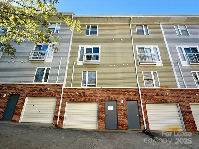 a front view of a building