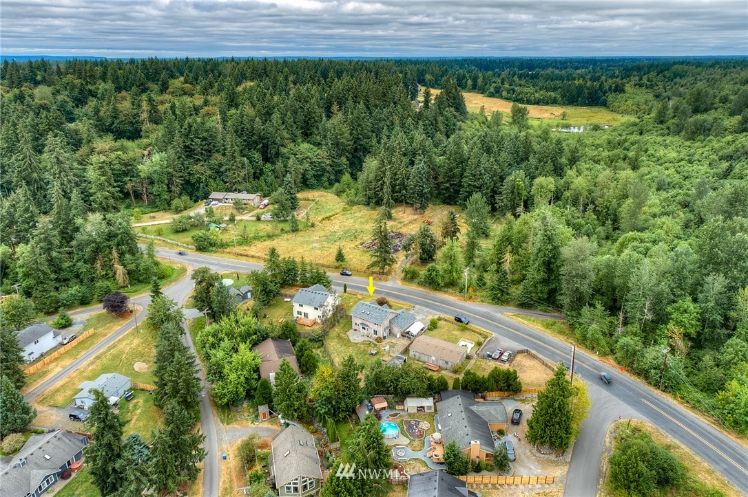 2516 Harts Lake Road South Roy, WA 98580 - Photo 29 of 32 a view of swimming pool from a balcony