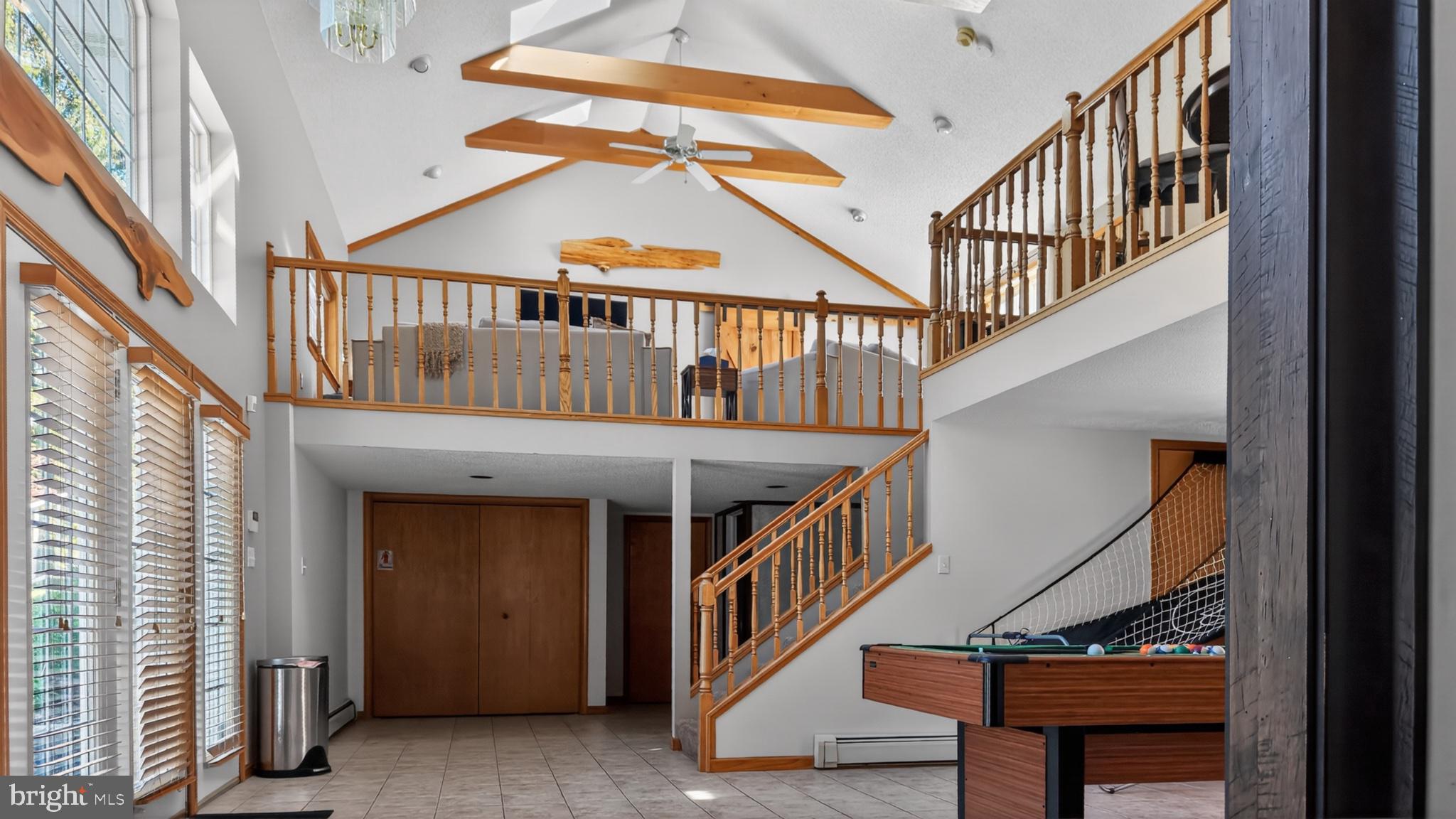259 A A-Frame Road Coudersport, PA 16915 - Photo 125 of 130 Spacious loft with elegant beams.