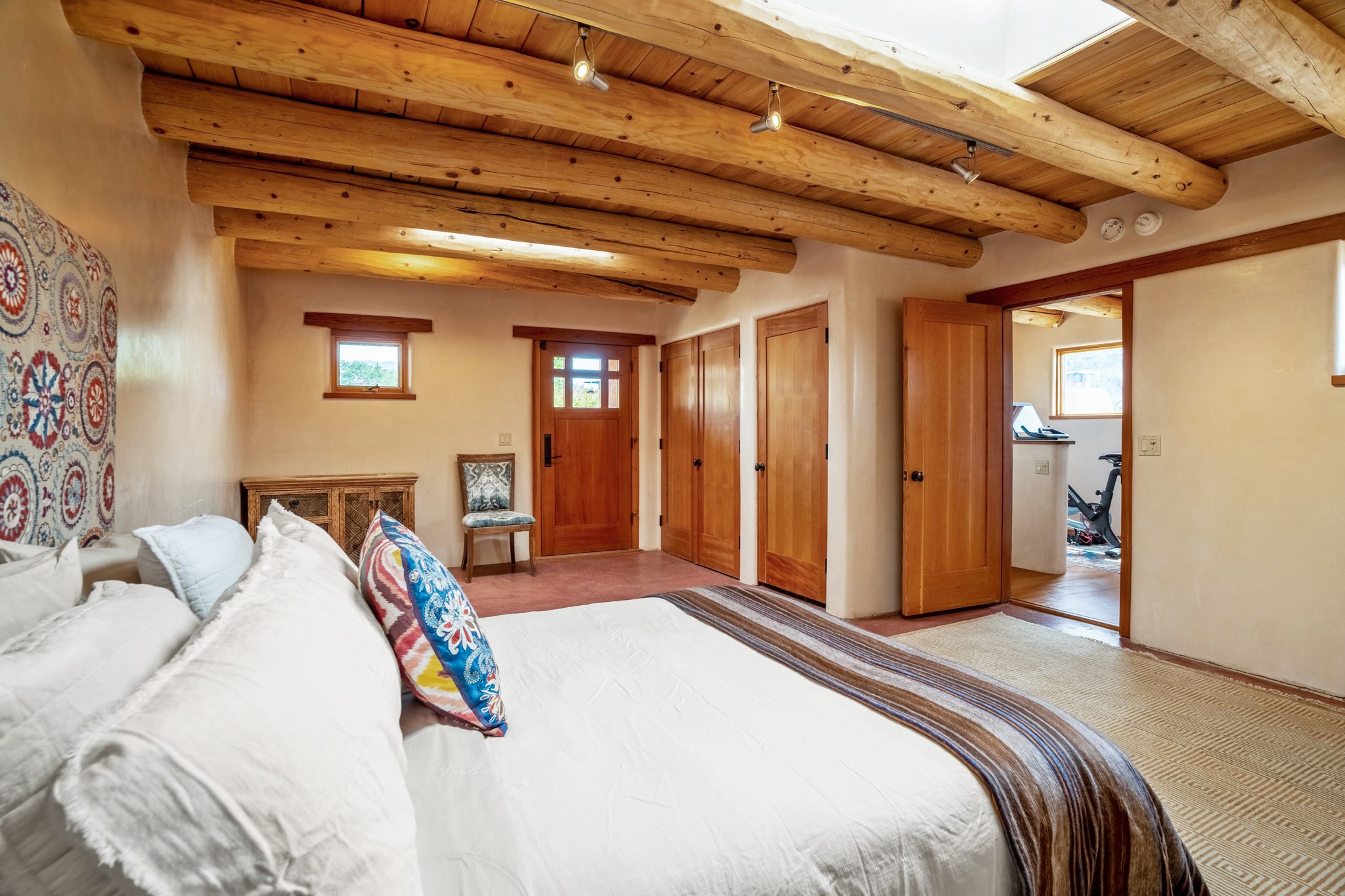 1564 Cerro Gordo Road Santa Fe, NM 87501 - Photo 18 of 53 Lower House Bedroom #2