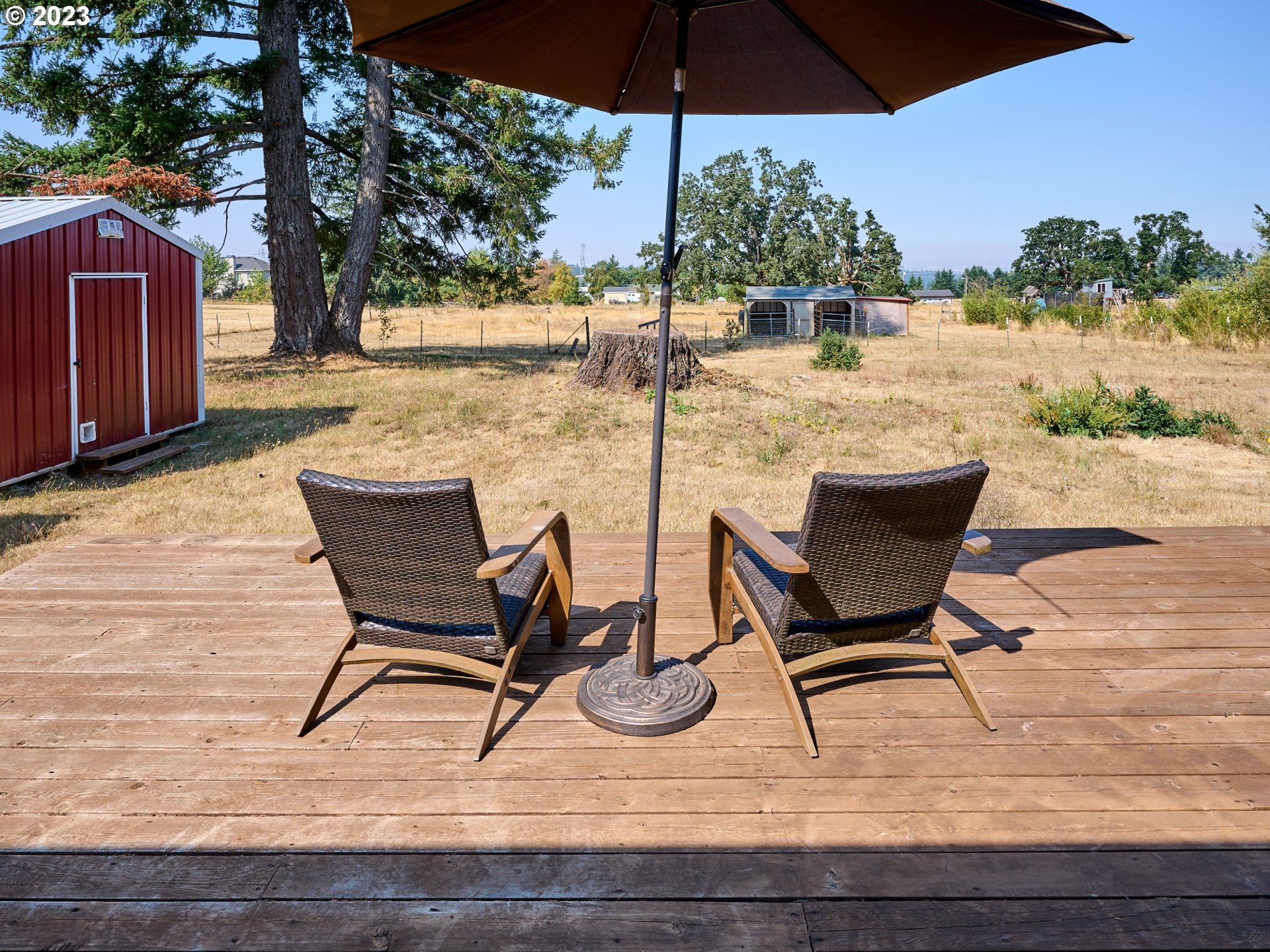 3661 Seminole Road Northeast Silverton, OR 97381 - Photo 33 of 48 a view of outdoor space with seating area