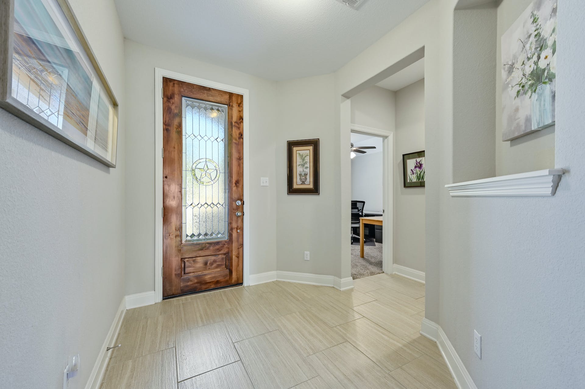 5805 Buchanan Draw Road Austin, TX 78738 - Photo 13 of 39 a view of empty room with wooden floor and windows