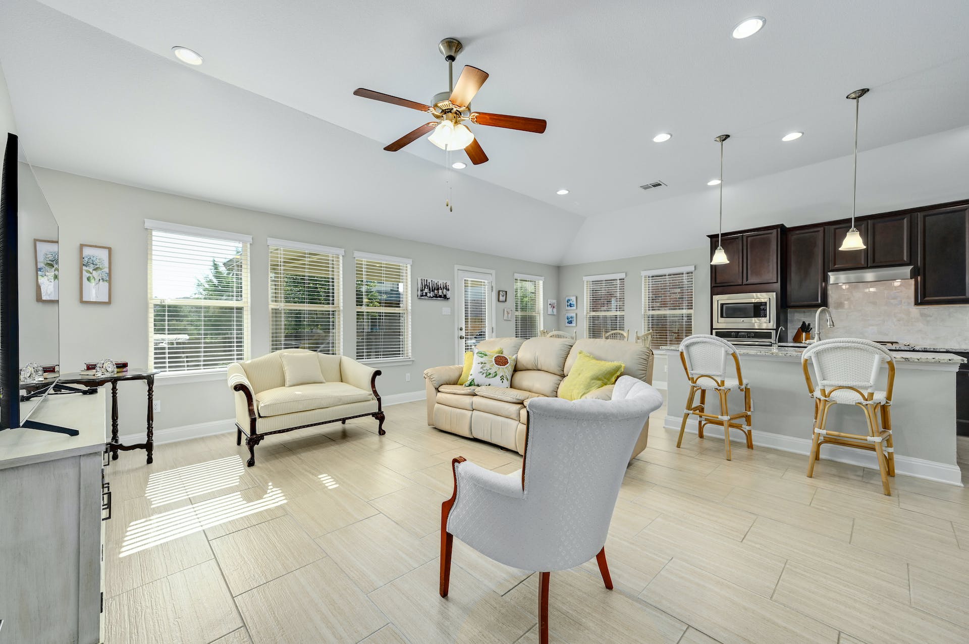 5805 Buchanan Draw Road Austin, TX 78738 - Photo 5 of 39 a living room with furniture and a large window