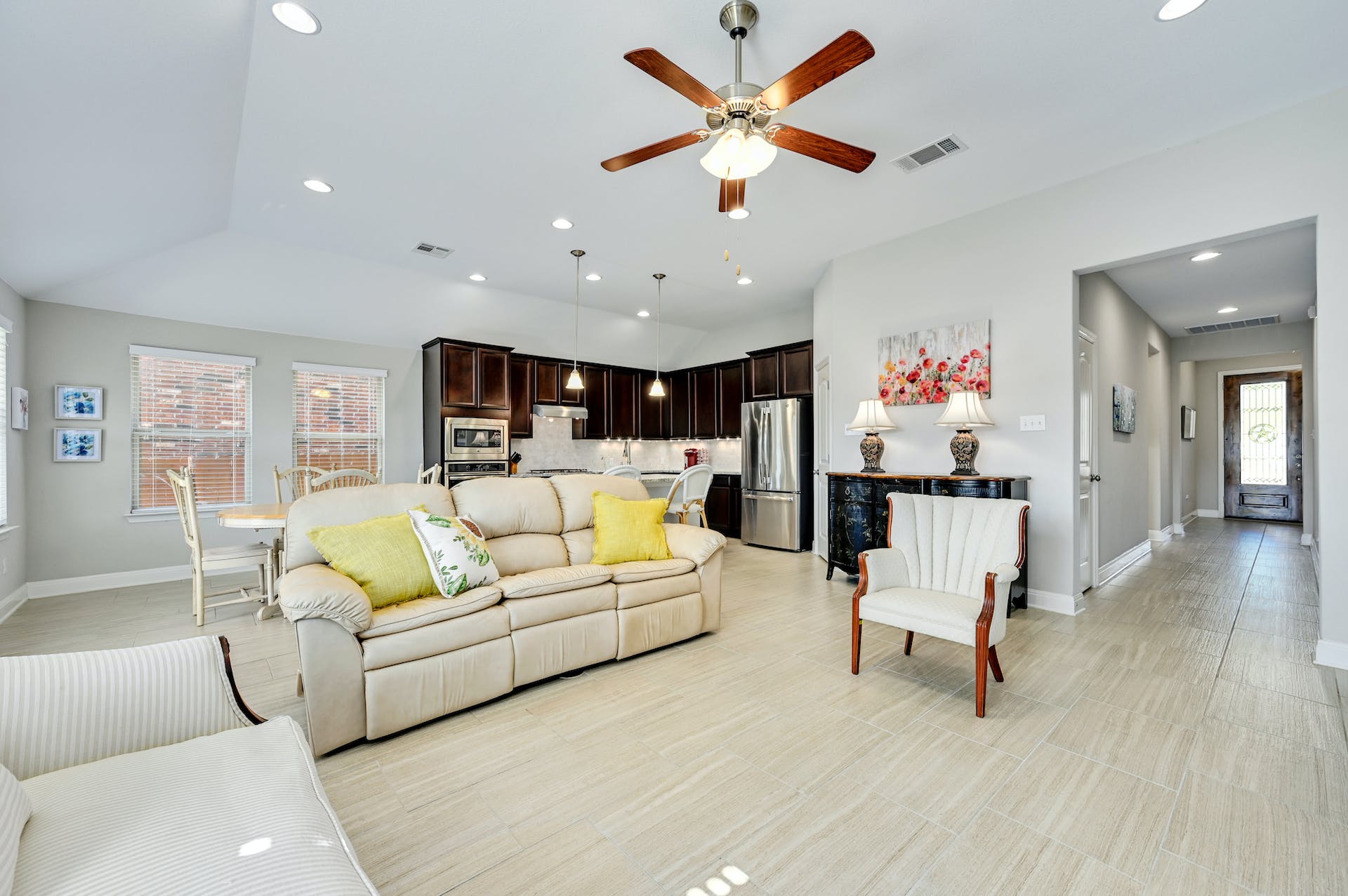5805 Buchanan Draw Road Austin, TX 78738 - Photo 7 of 39 a living room with furniture and wooden floor