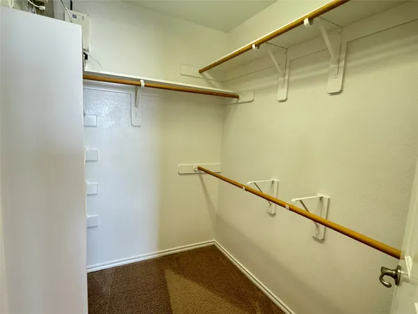 a view of walk in closet