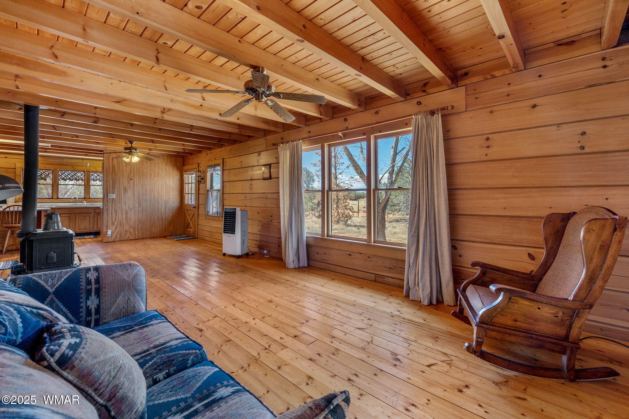 4 County Road Concho, AZ 85924 - Photo 4 of 25 a living room with furniture and a wooden floor