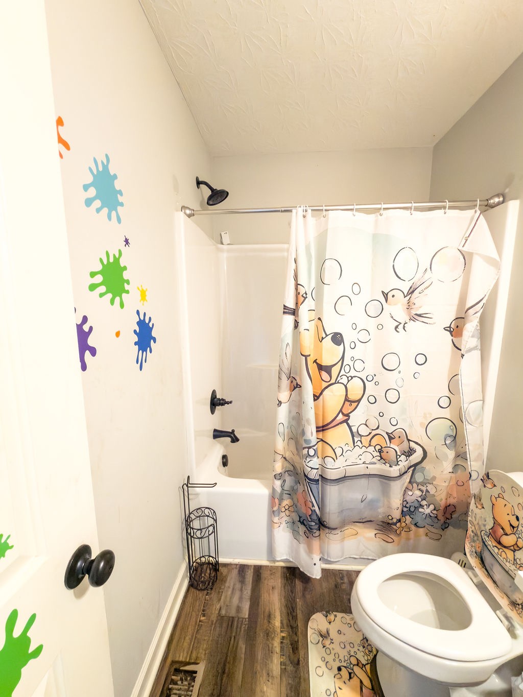 392 Scott Road Sharon Grove, KY 42280 - Photo 16 of 36 a bathroom with a sink toilet and shower