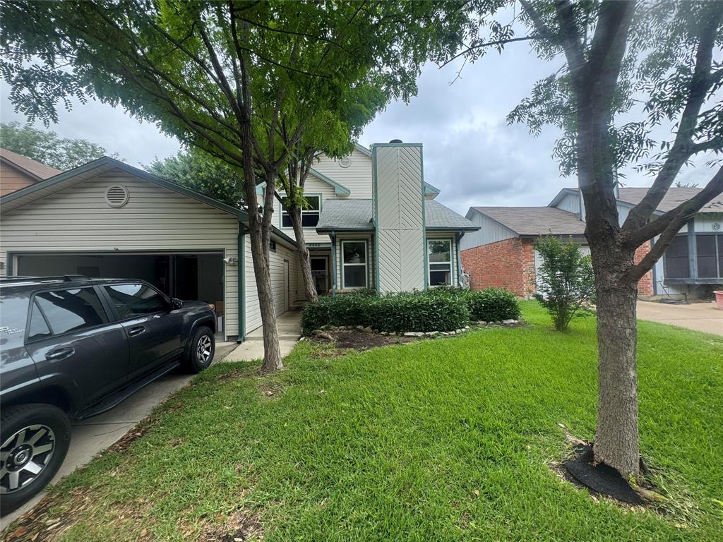 4649 Misty Ridge Drive Fort Worth, TX 76137 - Photo 1 of 25 a view of house with backyard and furniture