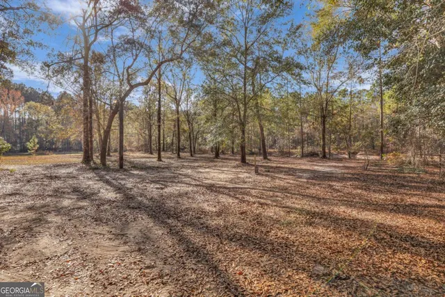 a front view of a building with street view