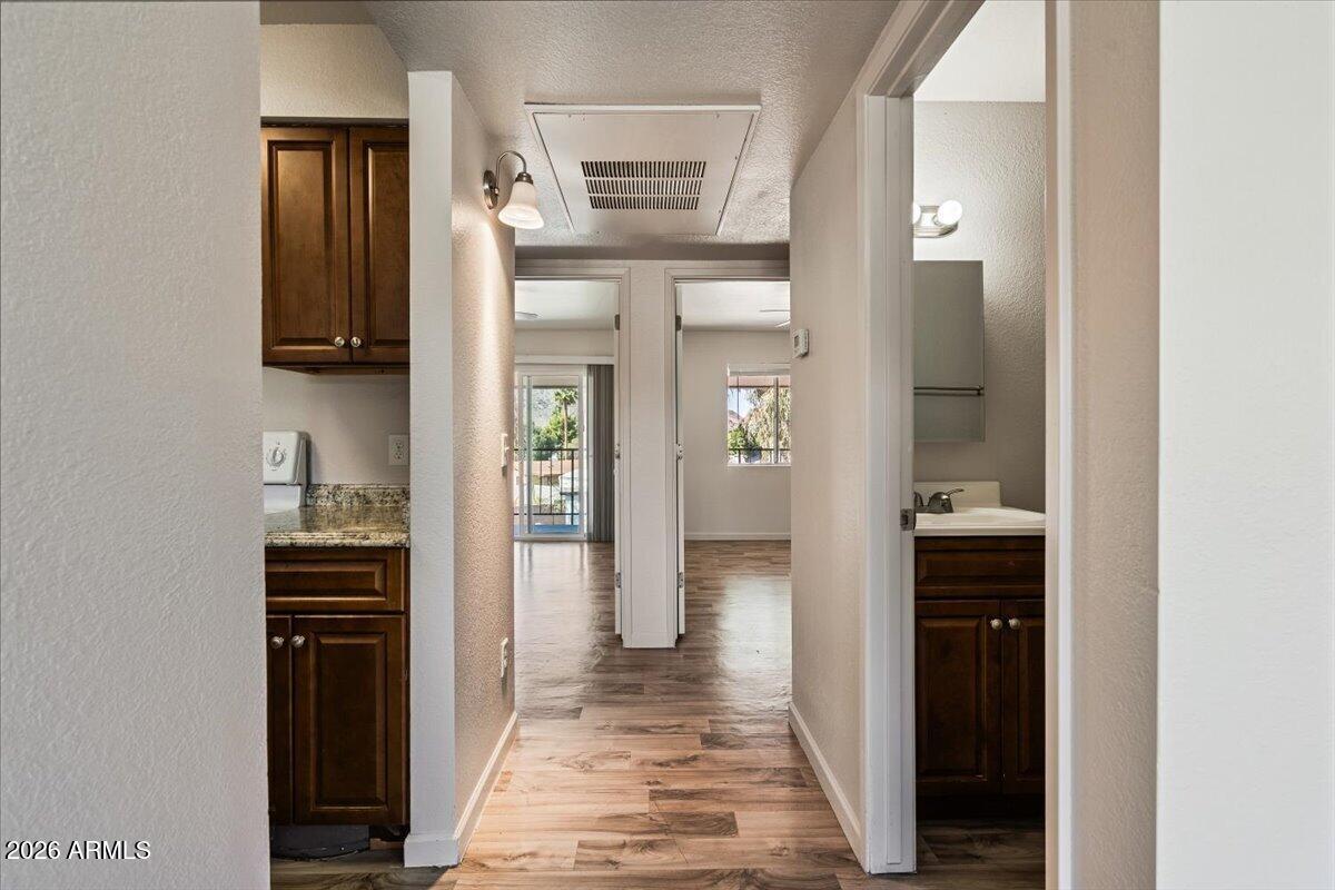 1346 East Mountain View Road, Unit 210 Phoenix, AZ 85020 - Photo 21 of 31 wooden floor in a gallery