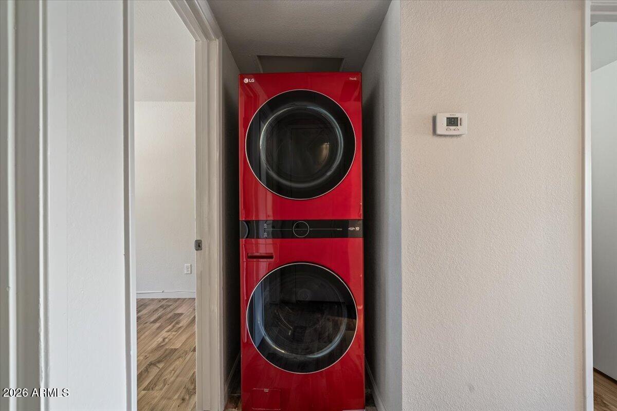 1346 East Mountain View Road, Unit 210 Phoenix, AZ 85020 - Photo 25 of 31 a close up view of a washer and dryer