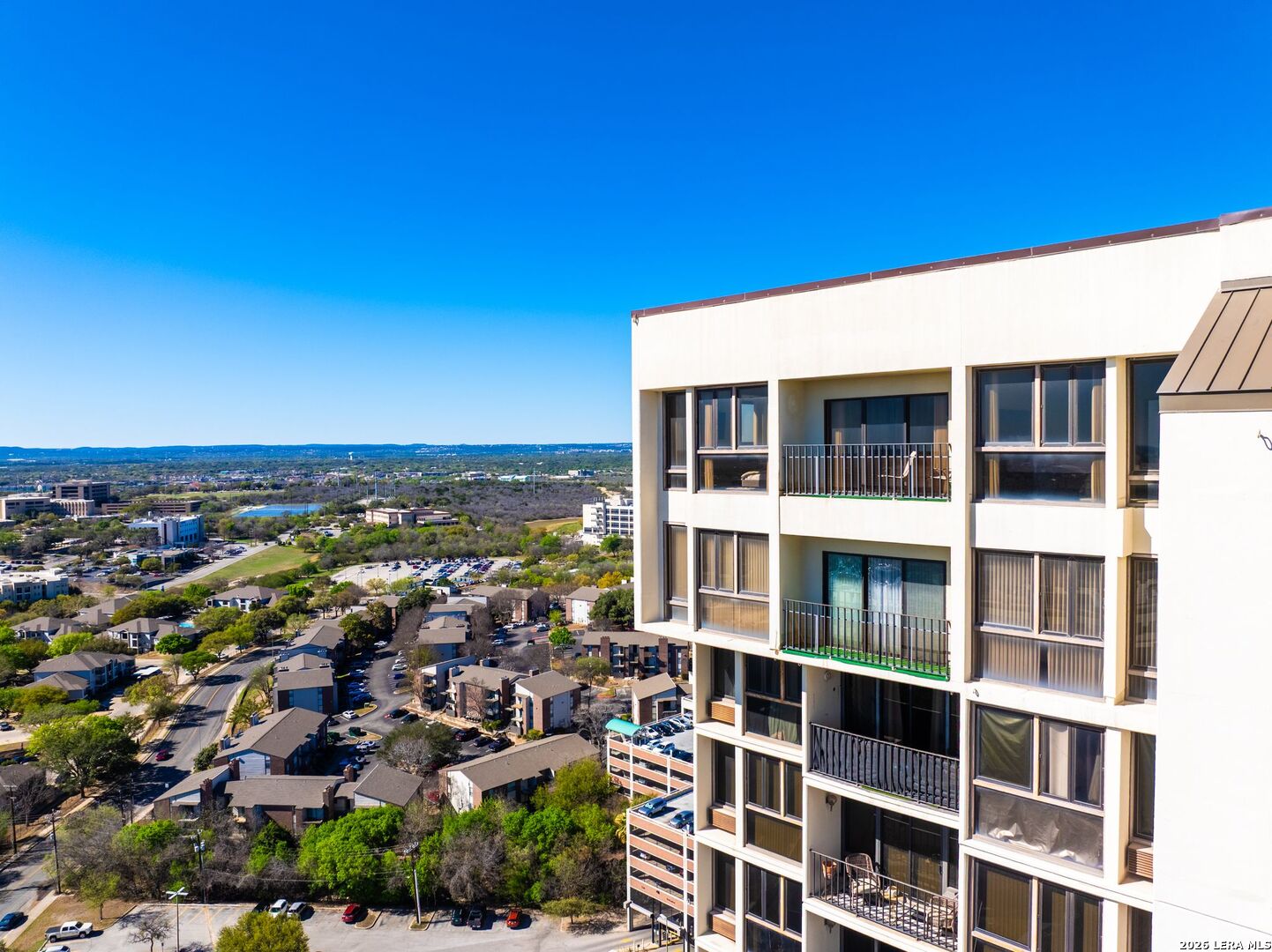 7701 Wurzbach Road, Unit 2302 San Antonio, TX 78229 - Photo 29 of 49 a view of city with tall buildings