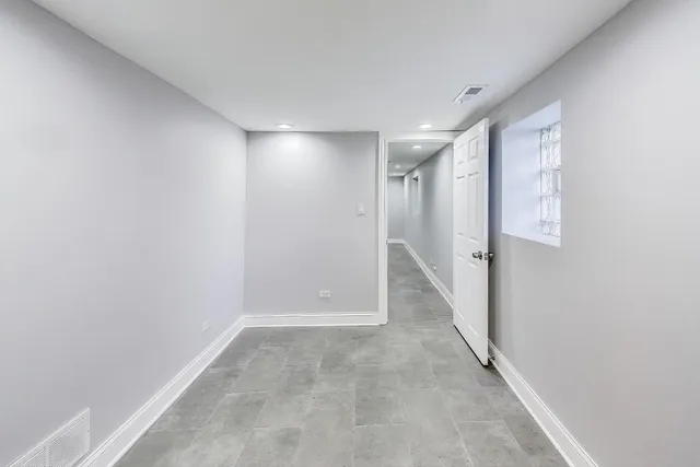 a view of hallway with window