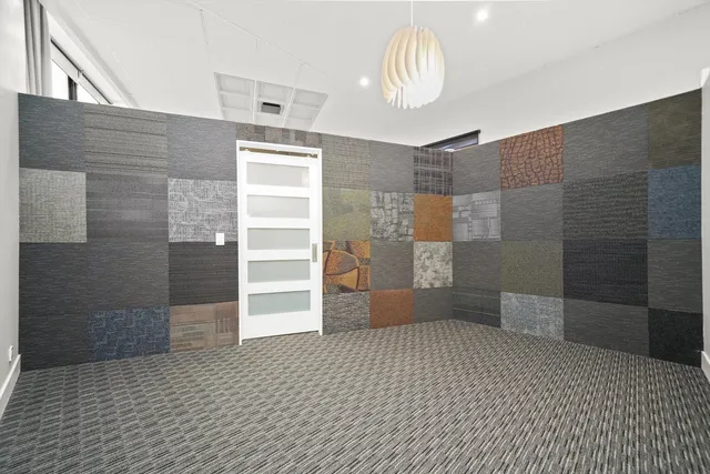 a view of empty room