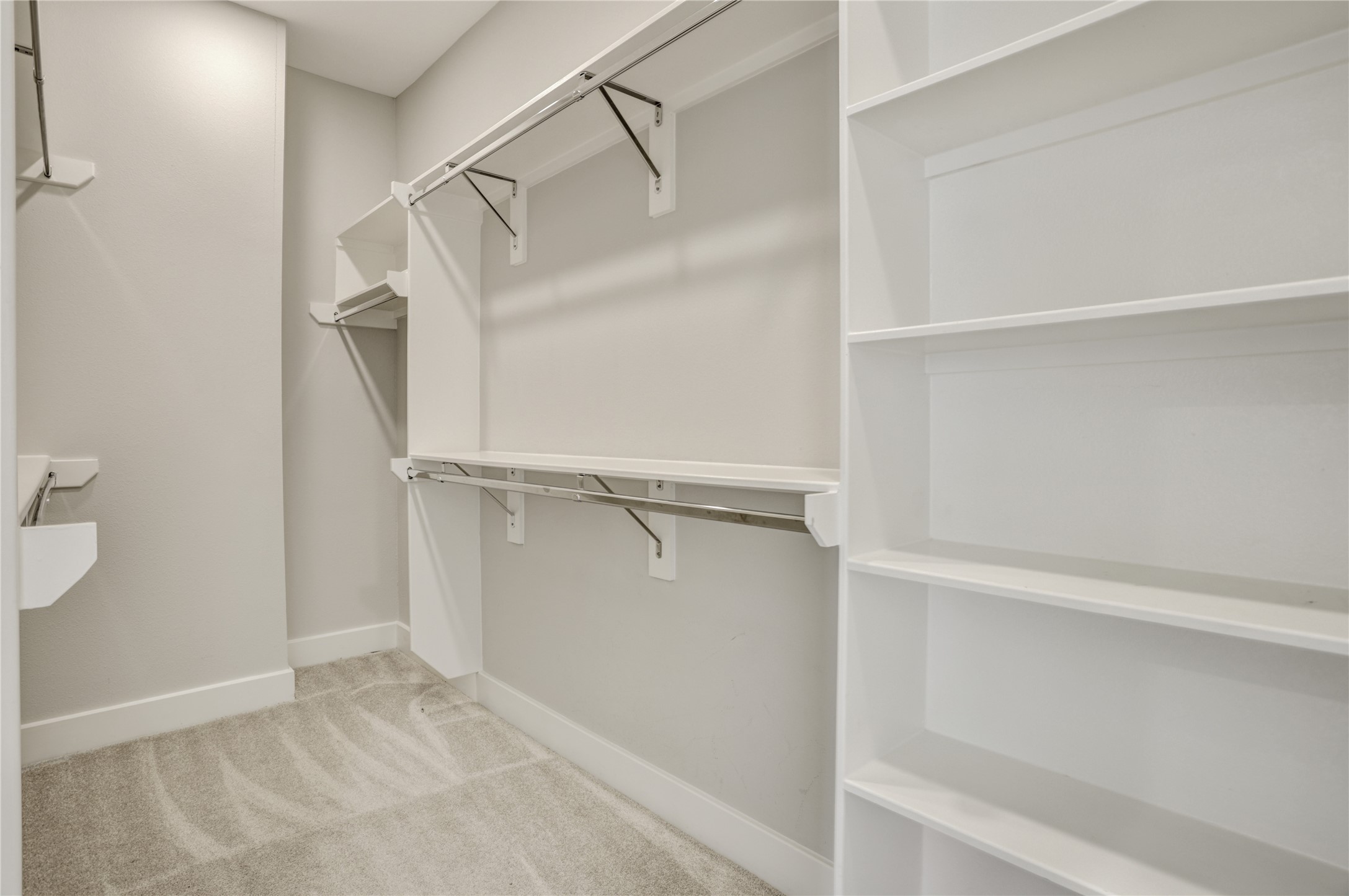 2413 Chapman Street Houston, TX 77009 - Photo 10 of 18 a view of an empty walk in closet